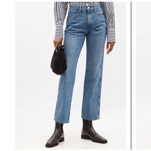 Ilona Hamer x FRAME - High-Rise Straight-Leg Jeans